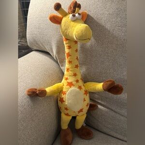 Geoffrey Giraffe Plush Stuffed Animal Toys R Us 17" Mascot  Yellow Kid 2017